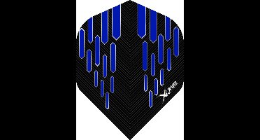 XQMax Contour Blue NO2 - Dart Flights
