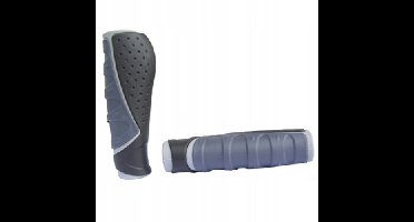 Velo Stuurhandvatten Kraton L 130mm Zwart/Grijs