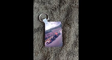 Formule 1 Sleutelhanger - Red Bull Racing F1 Wagen - Dubbele Afbeelding