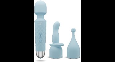 EasyToys – Wand Collection Mini Wand Vibrator – Blauw