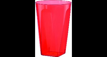 Bekers 21cl Rood 8 Stuks