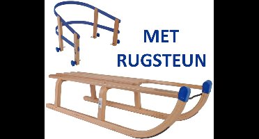 Colint - Slee rugleuning beukenhout kunststof slee rugleuning