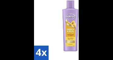 Andrélon – Shampoo – Perfecte Krul – 250 ml - Voordeelverpakking - 4 stuks