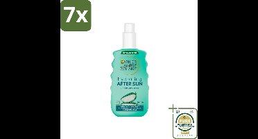 7 x Garnier - Ambre Solaire - Aftersun Spray - Verzorgend - 150 ml - Grootverpakking - Aftersun Spray - Huid Verzorging - Zonverzorging - Huid Kalmeren - Droge Huid