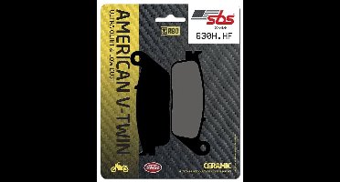 Sbs Street 630h.hf Keramische Remblokken Zilver