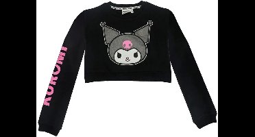 Kuromi Sweater voor Meisjes – Zwarte Trui met Print – Officieel Gelicenseerd Sanrio