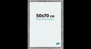Your Decoration - Puzzellijst 50x70 cm - Grijs Geveegd - Puzzellijst 500-1000 stukjes - MDF Fotolijst - Mura