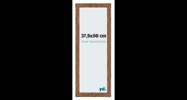 Your Decoration - Puzzellijst 37,5x98 cm - Eiken Rustiek - Puzzellijst 1500-2000 stukjes - MDF Fotolijst - Mura