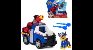 PAW Patrol - Brandweerredding - Chase Politieauto - Speelgoedauto met speelfiguur