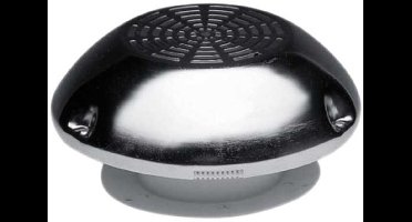 Plastimo Roestvrij Staal Ventilator Met Afdekking Zwart 197 x 57 mm