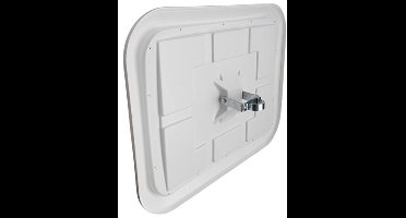 Verkeersspiegel 60x80cm rand rood/wit