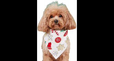 Kerst Bandana (Slabbetje) voor Huisdieren (69 x 48 cm) - Stijl 1