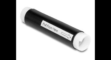 Koude krimpbuis 25 mm x 130 mm 2 pc's zwart