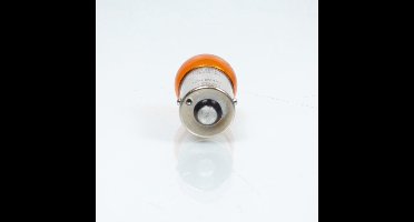 Ampoule Vicma pour Scooter Peugeot 50 V-Clic 2007 à 2017 12V 10W BAU15S orange / 756664 Neuf
