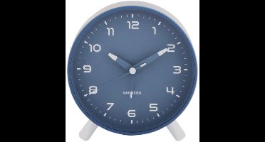 Karlsson Wekker Orgullo - Classic blue - 11x11x12cm - Modern - Wekker voor slaapkamer - Wekkers
