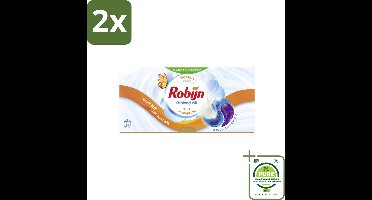 Robijn – 3-in-1 Wascapsules – Stralend Wit - 26 Capsules - Voordeelverpakking - 2 stuks - Wascapsules - Witte was
