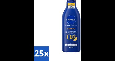 25 x Nivea - Q10 - Verstevigende Bodylotion - Vitamine C - 48 uur Hydratatie - Voor Droge Huid - 400 ml - NIVEA Q10 Bodylotion - Droge Huid Verzorging - Hydratatie - Huidverzorging - Collagen Boost