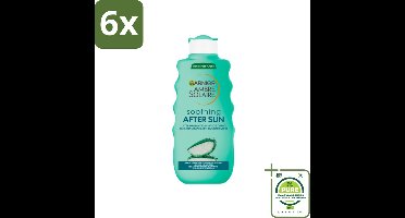 Garnier - Ambre Solaire - Aftersun Melk - Verzachtend - 175 ml - Voordeelverpakking - 6 stuks - Zonnebrand nabehandeling - Aftersun