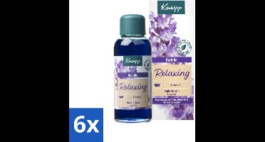 Kneipp - Badolie - Lavendel - Ontspannende geur - 100 ml - Voordeelverpakking - 6 stuks