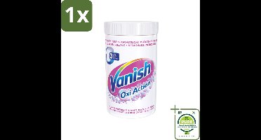 1 x Vanish Oxi Action - Vlekkenverwijderaar Poeder - Zonder Bleek - Witte Was - 1.5 Kg - Vlekkenverwijderaar - Waspoeder - Witte Was - Wasmiddel - Vlekken Verwijderen