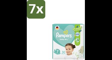 Pampers – Luiers – Active Baby Dry Maat 7 – 30 Luiers - Bulkverpakking - 7 stuks