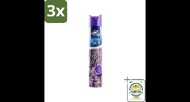 3 x At Home - Scents Of Nature - Luchtverfrisser - Geïnspireerd Door Natuur - 400 ml - Grootverpakking - Luchtverfrisser - Lavendel - Geur - Geurverspreiding - Natuurlijke Geur
