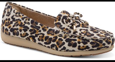 Tamaris Comfort Essentials Dames Mocassins - BEIGE LEO