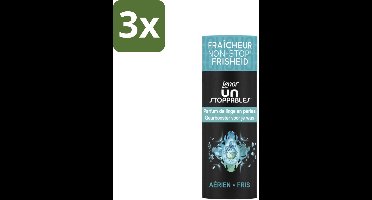 Lenor Unstoppables - Geurbooster - Fris - 13 Wasbeurten - Bulkverpakking - 3 stuks