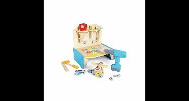 Houten werkbank voor kinderen - Hape - vanaf 3 jaar