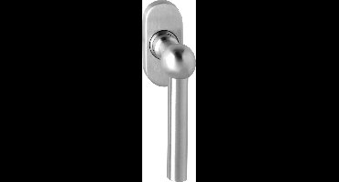 Intersteel Raamkruk L-vorm rvs geborsteld