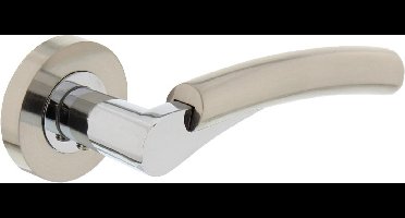 Intersteel Deurkruk Bryan op rozet nikkel mat