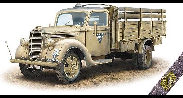 ACE Modelbouwpakket Militaire voertuigen - 72580 G917T 3t German Cargo truck (mod.1939) Plastic - 1:72 - Modelbouw
