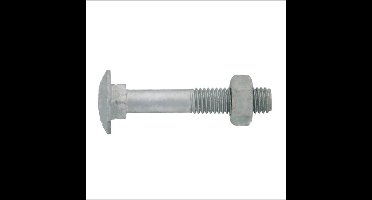 Slotbout Din603/555 4.6 M16X260 Thermisch Verzinkt - 25 stuks