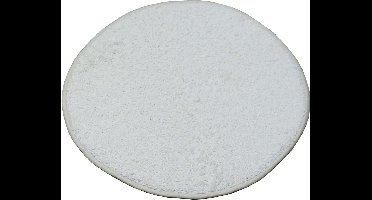 Karpet Batan - Wit - 133 cm Rond