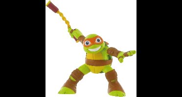 Comansi Speelfiguur Ninja Turtles Michelangelo 9 Cm Groen