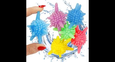 Springos Drogerballen - Wasballen - 5 Stuks - Multicolor
