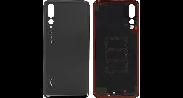Huawei, Batterijdeksel Geschikt voor Huawei P20 Pro van oorsprong, Zwart