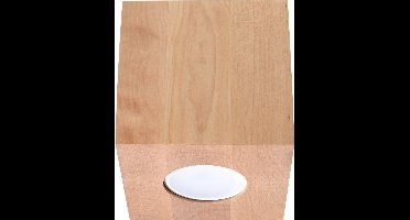 Sollux Lighting Plafondlamp Quad - 10x10x10cm - GU10 - natuurlijk hout - hout