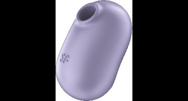 Satisfyer, vibrator, drukgolfvibrator, 'Pro To Go 2', 8,5 cm, ideaal voor onderweg, 2 motoren