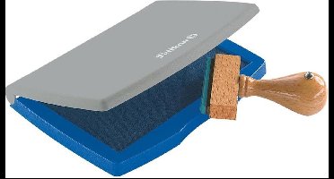 Pelikan stempelkussen - Kunststof - 7x11cm - Blauw