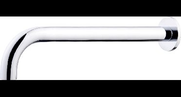 Wiesbaden Caral Inbouw Baduitloop 30 cm. - Chroom