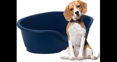 Flamingo Pet bed Domus - blauw - 70/81 cm