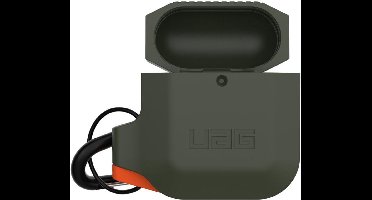 UAG Hoesje schokbestendig siliconen Geschikt voor AirPods 1 / 2 - UAG Rugged Armor Softcase - Groen