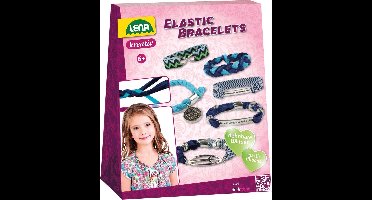 Lena Maak Je Eigen Armbanden Meisjes Polyester Blauw 24-delig