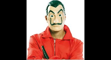 Witbaard Gezichtsmasker La Casa De Papel Beige/zwart One-size