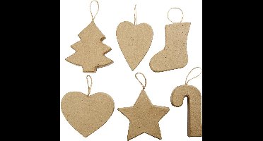Kersthangers Creotime papier-maché