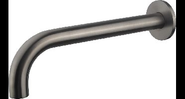 Wiesbaden Inbouw-Uitloop Rond 25 cm. x 1/2" - Gunmetal