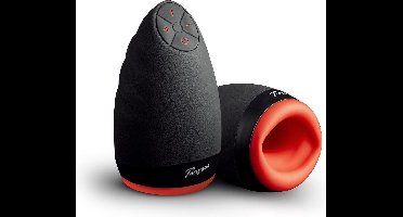 Teazers - Orale Masturbator - Masturbator - Oplaadbaar - Waterbasis - Sex Toys voor Mannen - Masturbator voor Man - Masturbators - Masturbator voor Mannen Elektrisch - Rood/Zwart