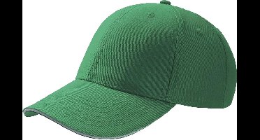 Atlantis Sport Sandwich 6 Panel Baseball Cap (Pakket van 2) (Groen)