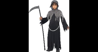 "Magere Hein-kostuum voor kinderen Halloween - Kinderkostuums - 152/158"